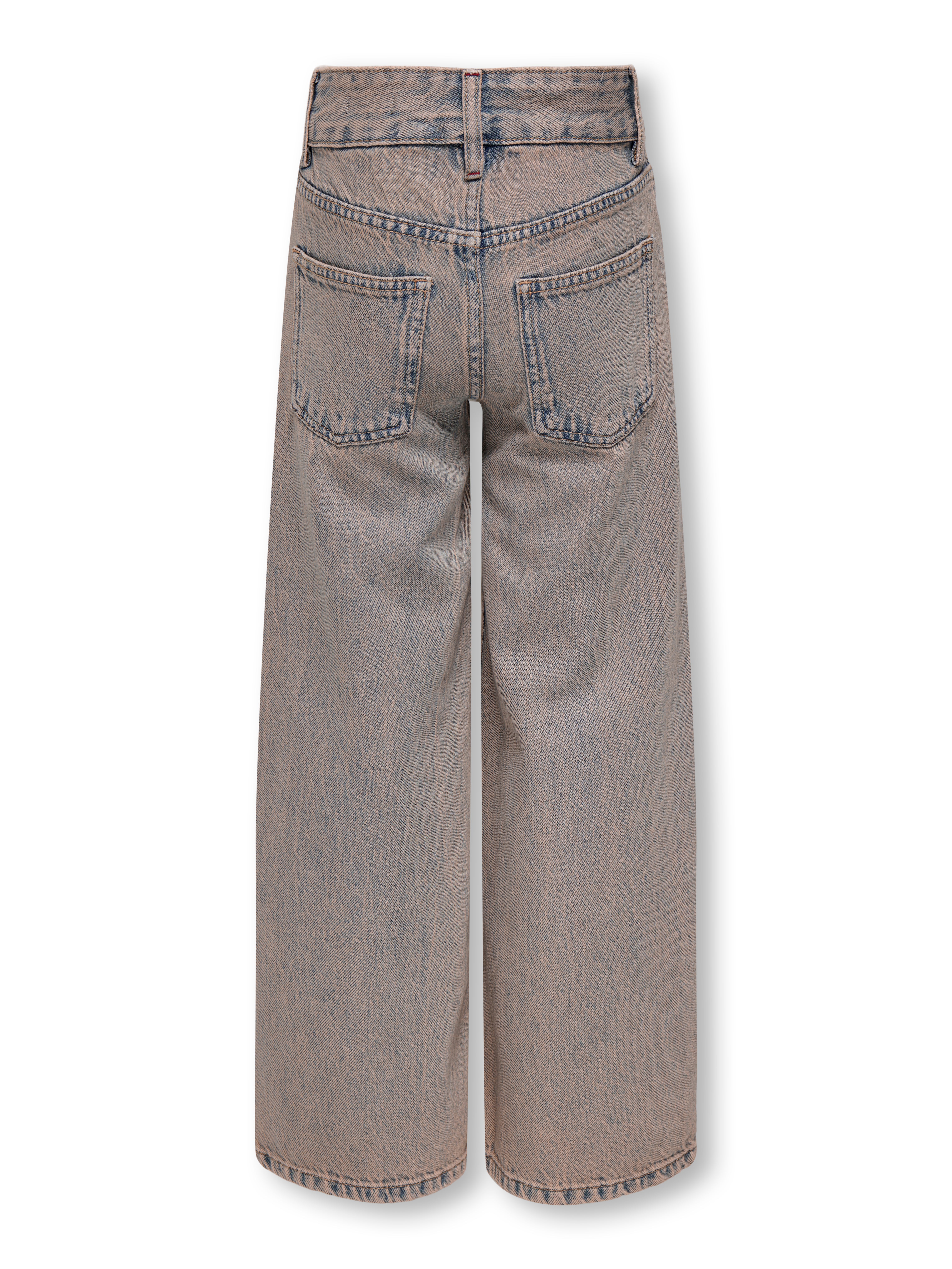 Thumbnail - Kogbaxter Hohe Taille Weiter Beinschnitt Jeans