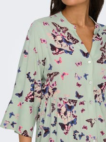 ONLY Loose fittet kjole med print -Desert Sage - 15341609