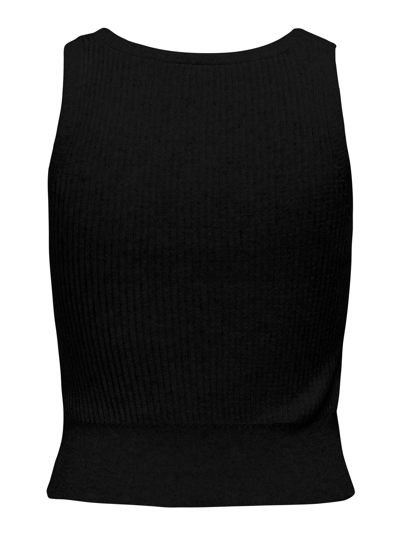 ONLY Tavapärane lõige V-kaelus Pullover -Black - 15341634