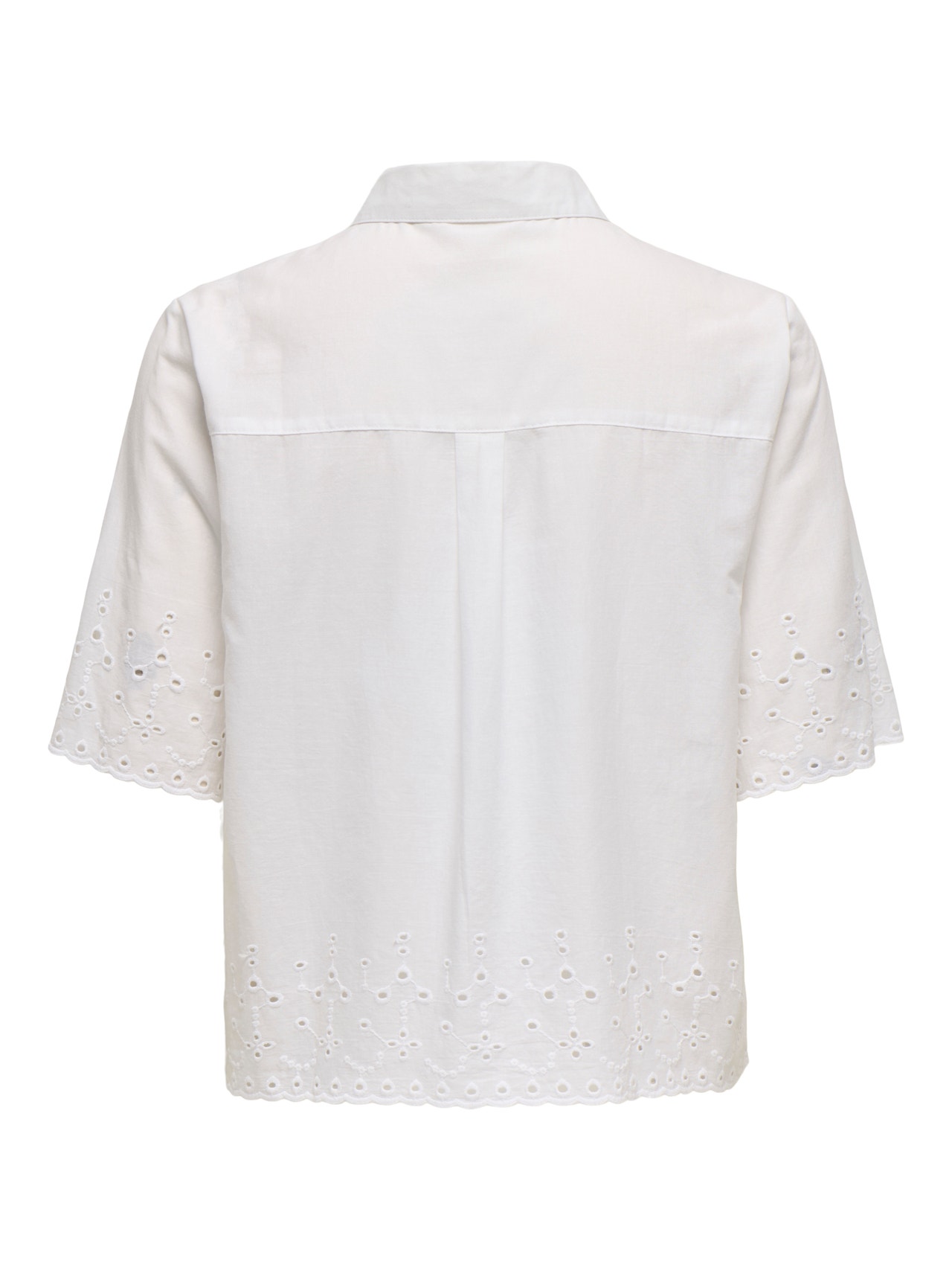 ONLY Regular fit Overhemd kraag Overhemd -Cloud Dancer - 15341680