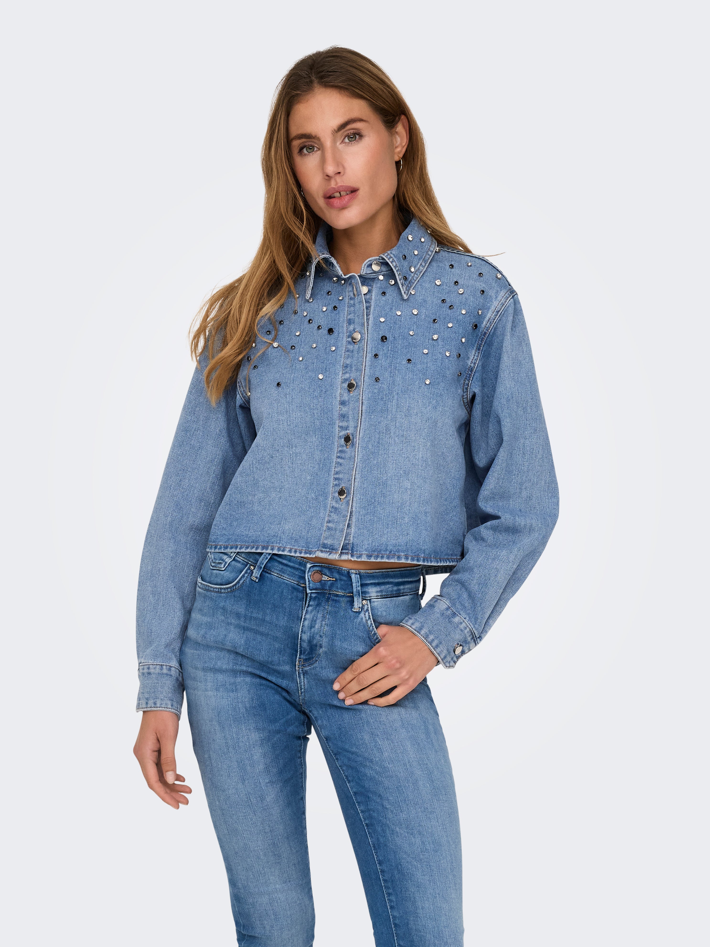 Onlmaggiemay Jeanshemd