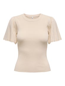 ONLY ONLANJELICA Jersey de punto -Whitecap Gray - 15341784