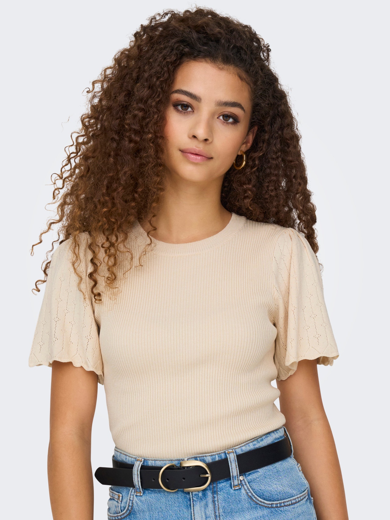 ONLY ONLANJELICA Jersey de punto -Whitecap Gray - 15341784