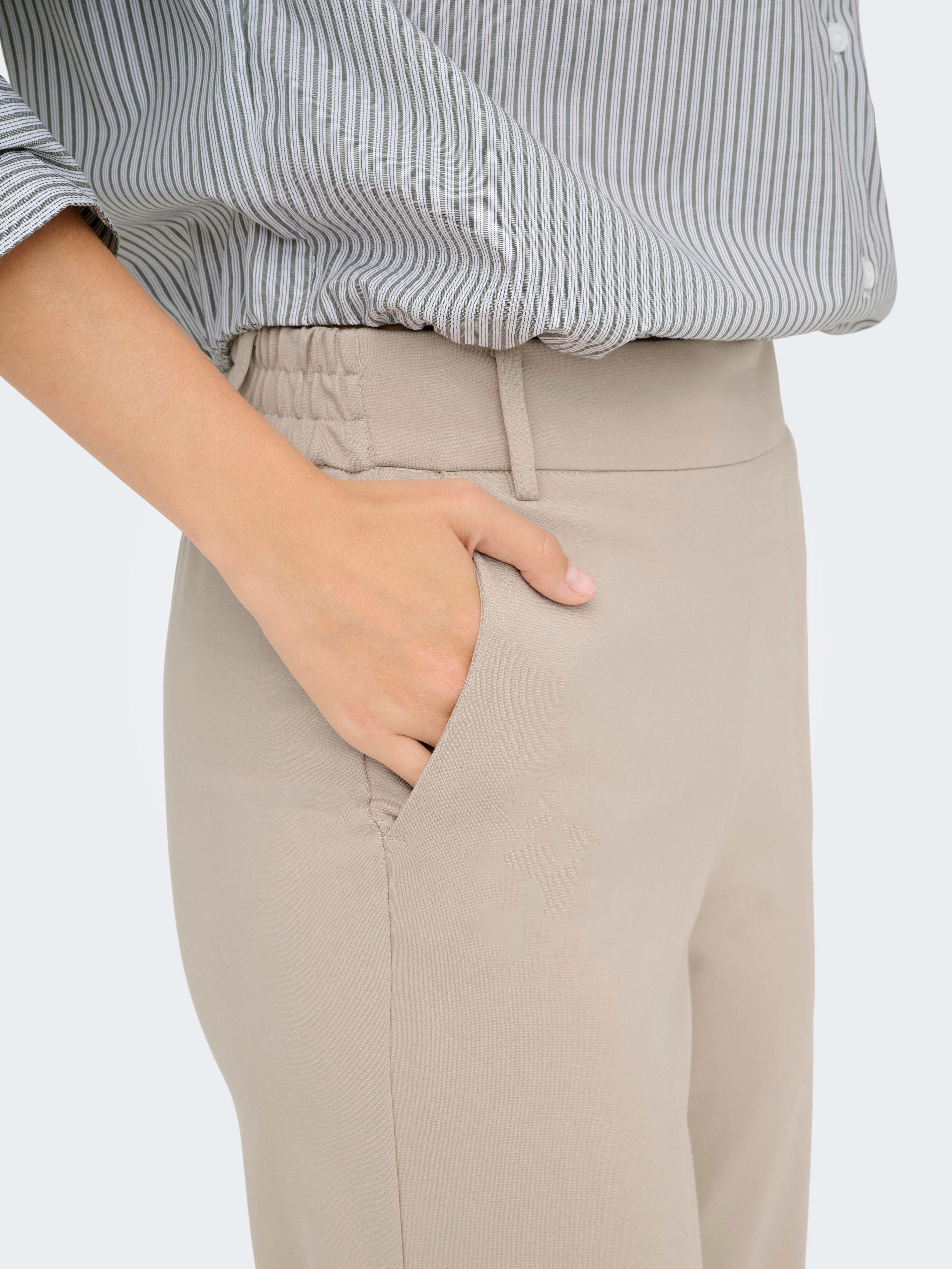 Only - Onlpoptrash Life Straight - 4762102 Pure Cashmere main image 1