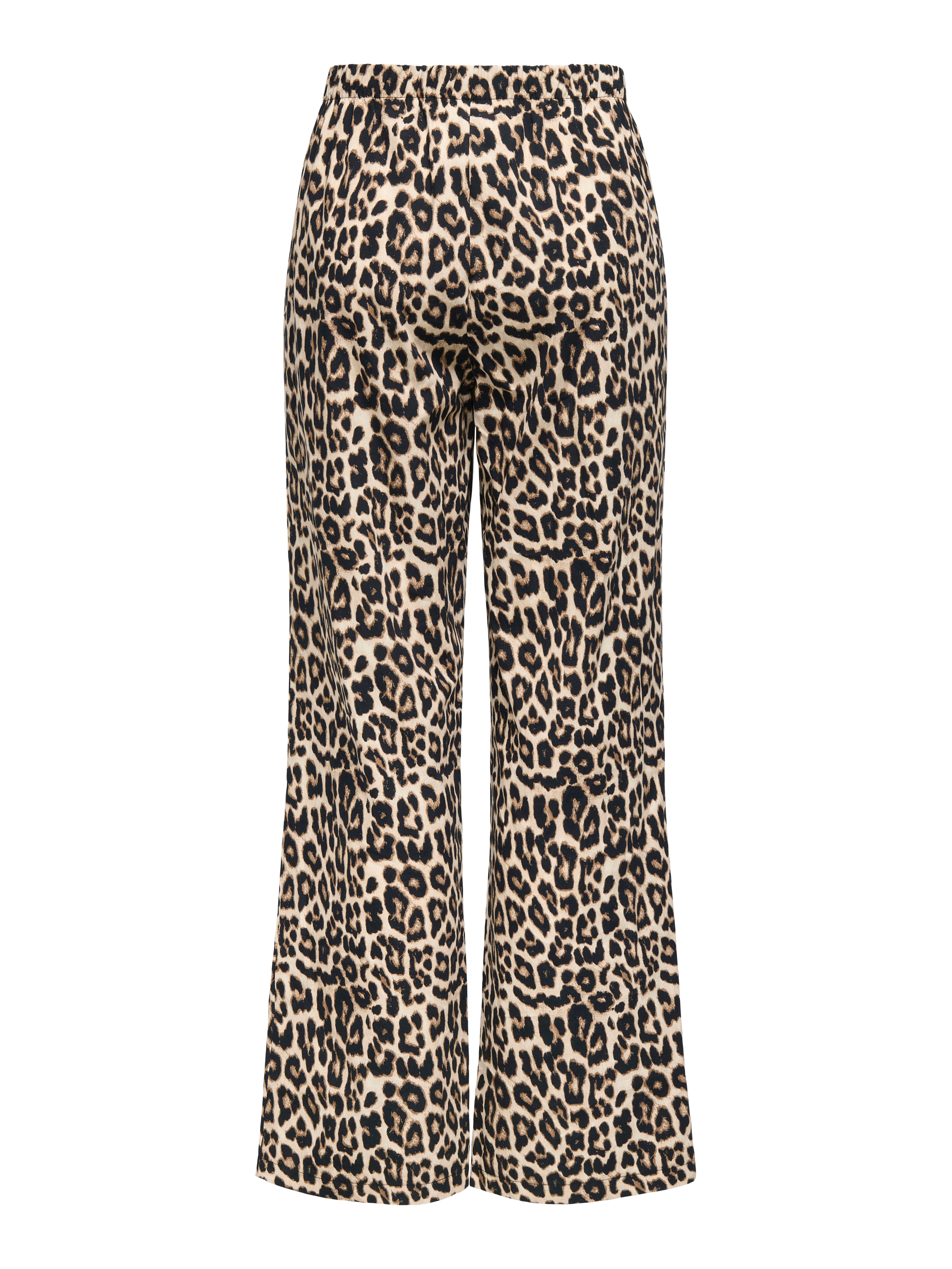 ONLCLARA Mittlere Taille Normal geschnitten Hose | Schwarz | ONLY® 