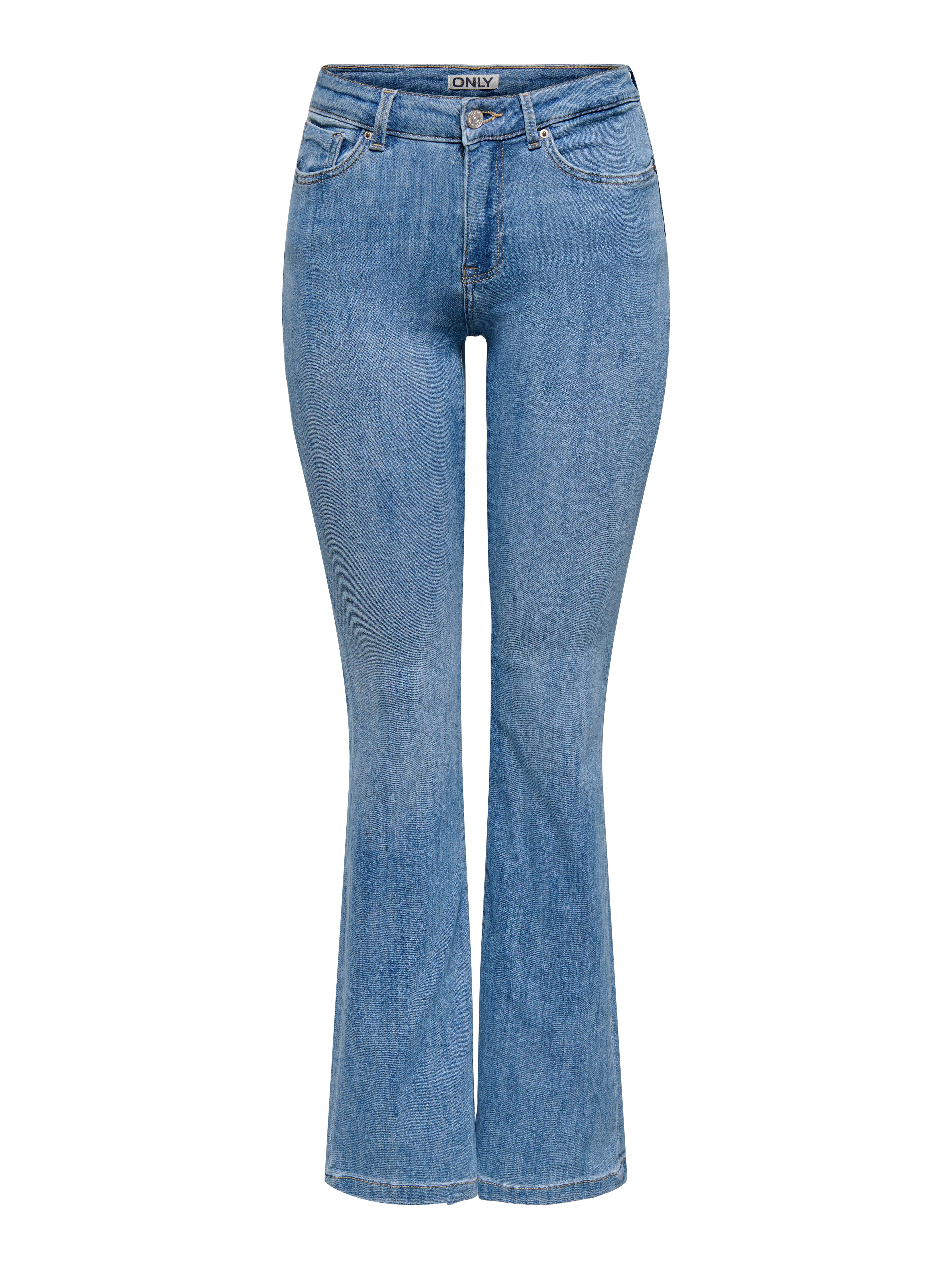 Thumbnail - Onlpower Mittlere Taille Flared Jeans