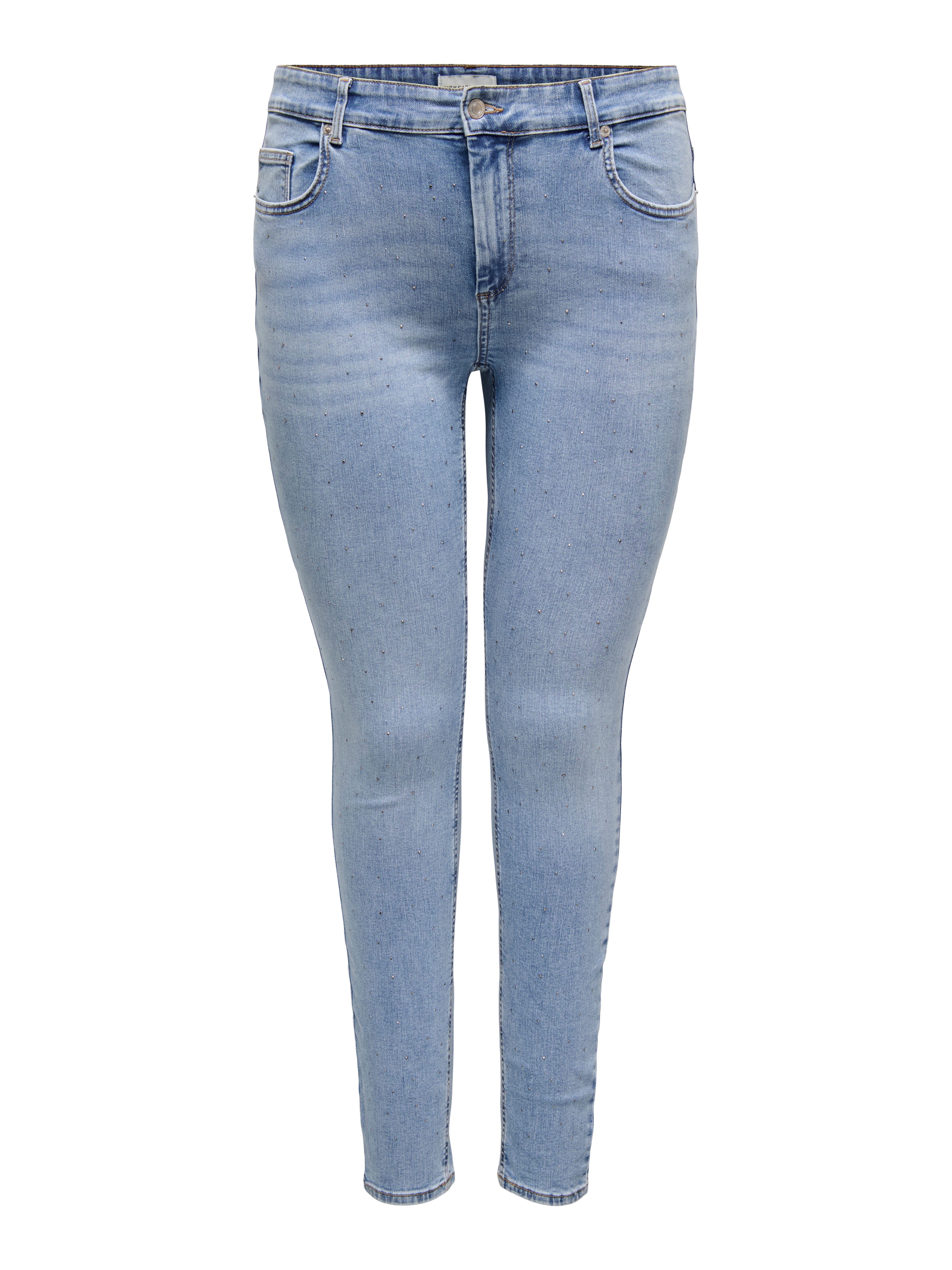 Thumbnail - Carwilly Mittlere Taille Skinny Fit Jeans