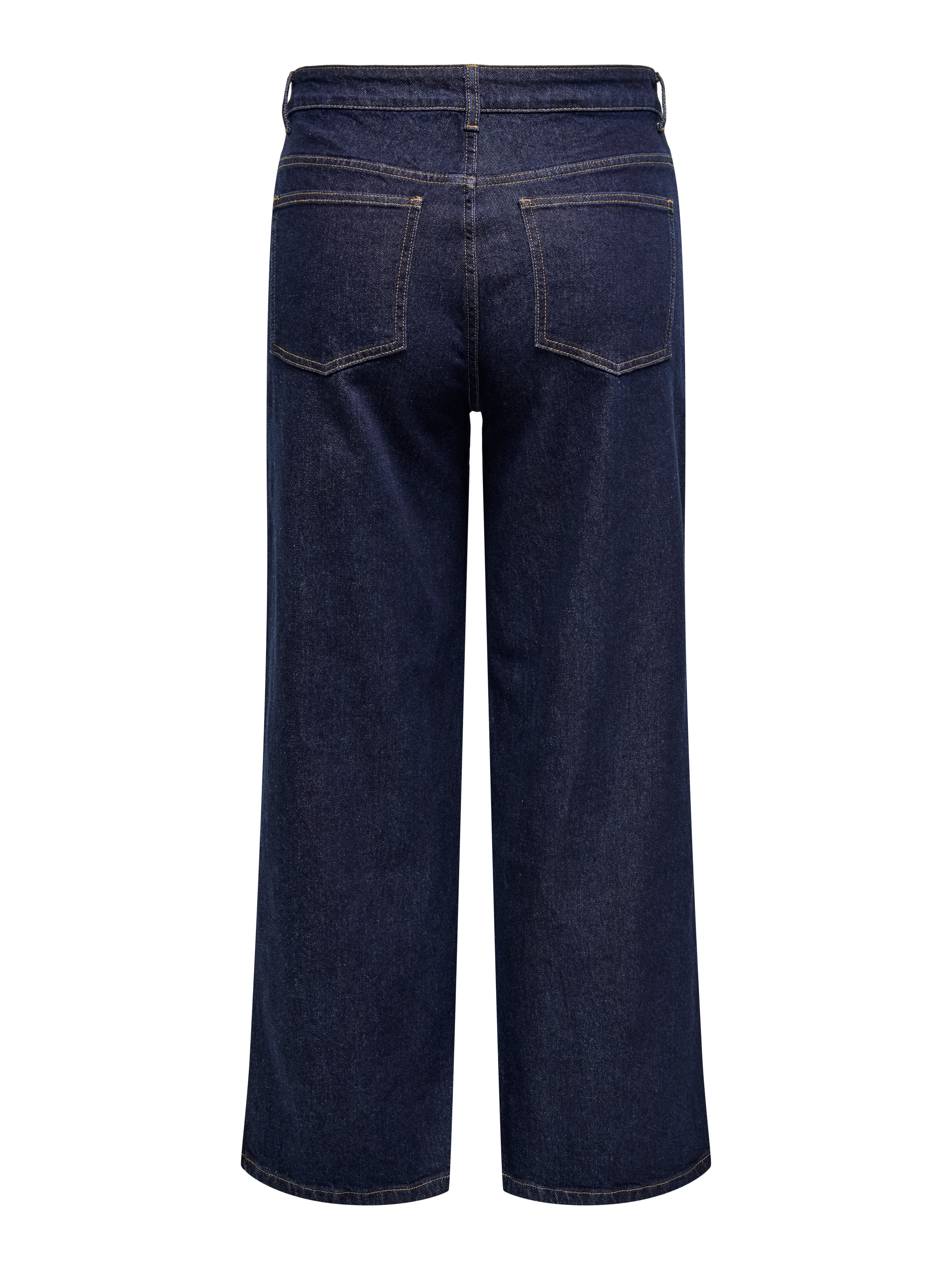 Thumbnail - Carmadison Hohe Taille Weiter Beinschnitt Beschnitten Jeans