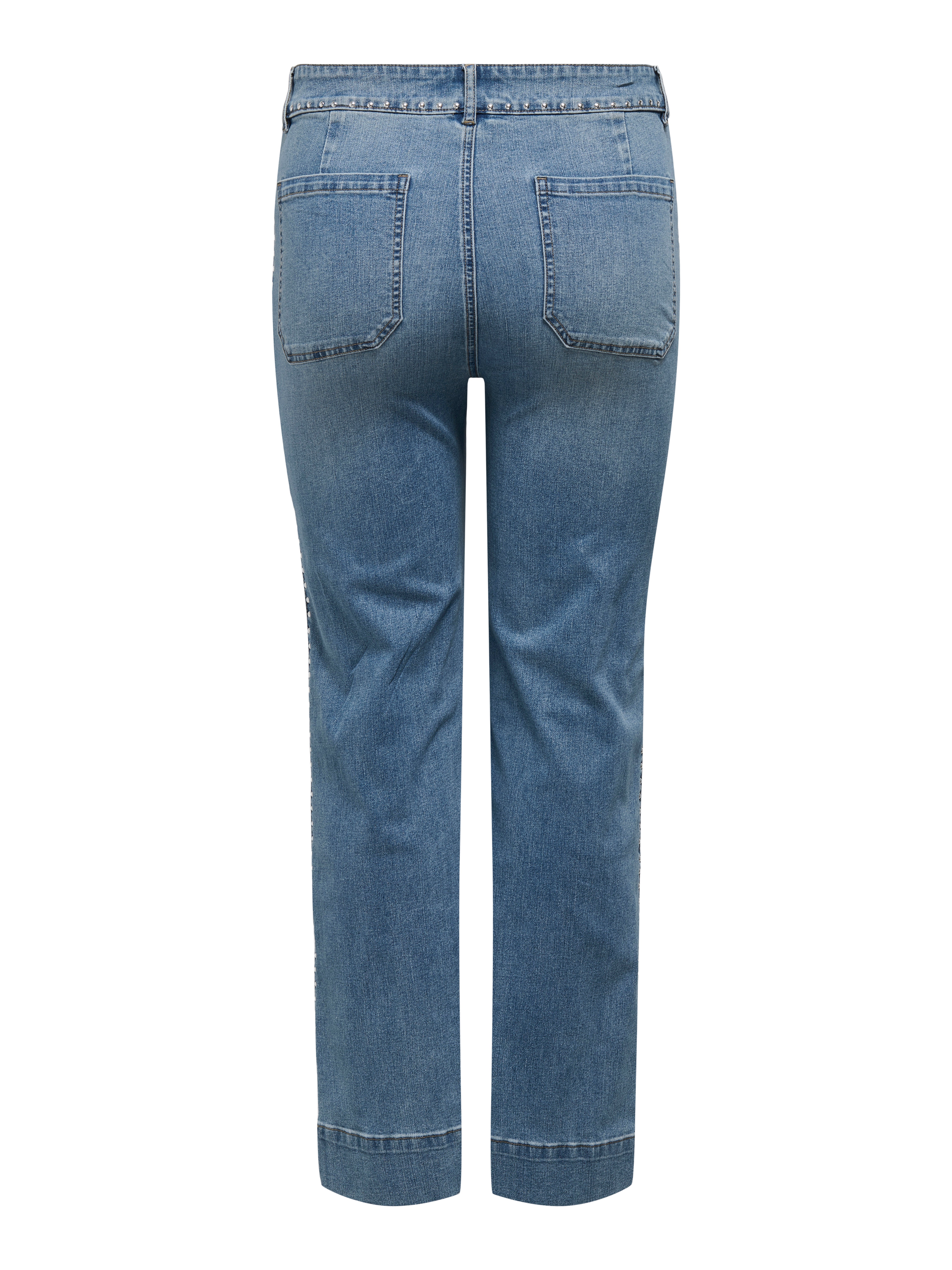 Thumbnail - Carjuicy Hohe Taille Weiter Beinschnitt Jeans