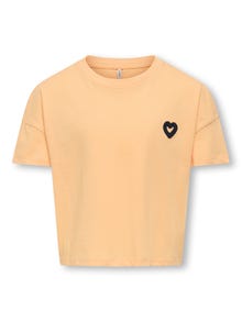 ONLY Čvrsto prianjanje Kvadratni vrat Ispuštena ramena Vrh -Caramel Cream - 15342443