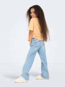 ONLY Čvrsto prianjanje Kvadratni vrat Ispuštena ramena Vrh -Caramel Cream - 15342443