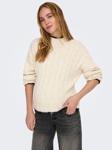 ONLY OLMCHICK Strikkegenser -Pumice Stone - 15342492