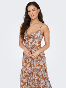 ONLY ONLJENNIE Langes Kleid -Apricot Orange - 15342736