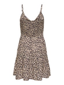 ONLY Sleeveless mini dress -Brown Rice - 15342739