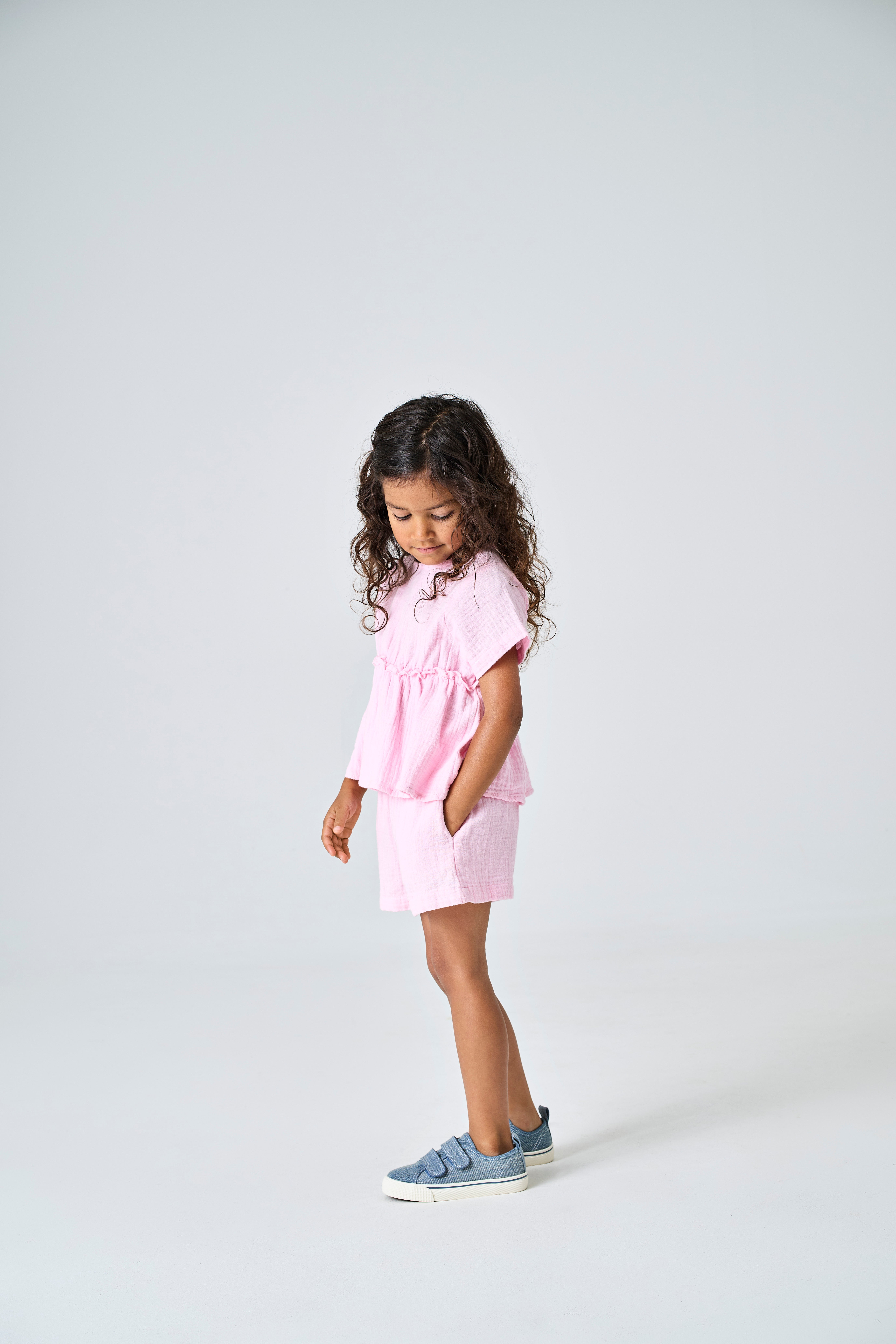 Thumbnail - Kmgthyra Mittlere Taille Normal Geschnitten Shorts