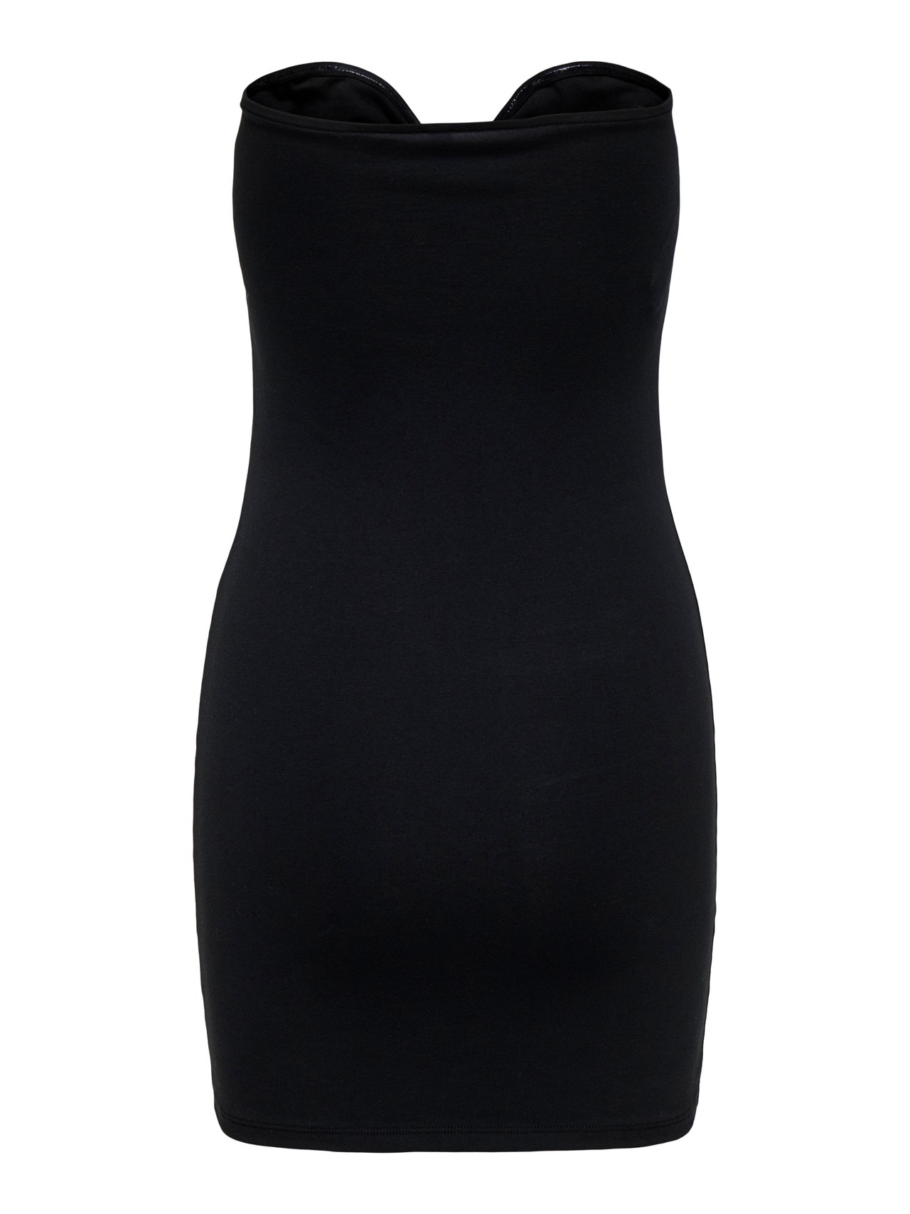 ONLY Regular Fit Stroppløs Kort kjole -Black - 15342769