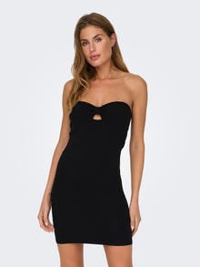 ONLY Mini strapless dress -Black - 15342769