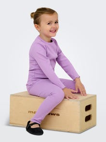 ONLY KMGTRINNY Tight Fit Legíny -African Violet - 15343150