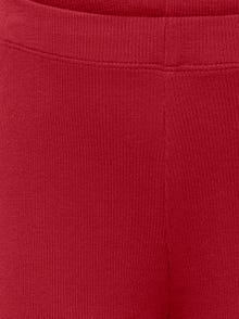 ONLY KMGTRINNY Tight Fit Legíny -Equestrian Red - 15343150