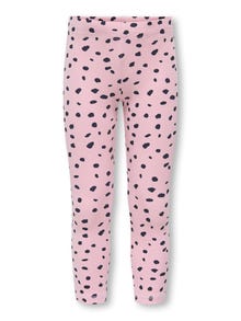 ONLY KMGTRINNY Enger Schnitt Leggings -Bleached Mauve - 15343168