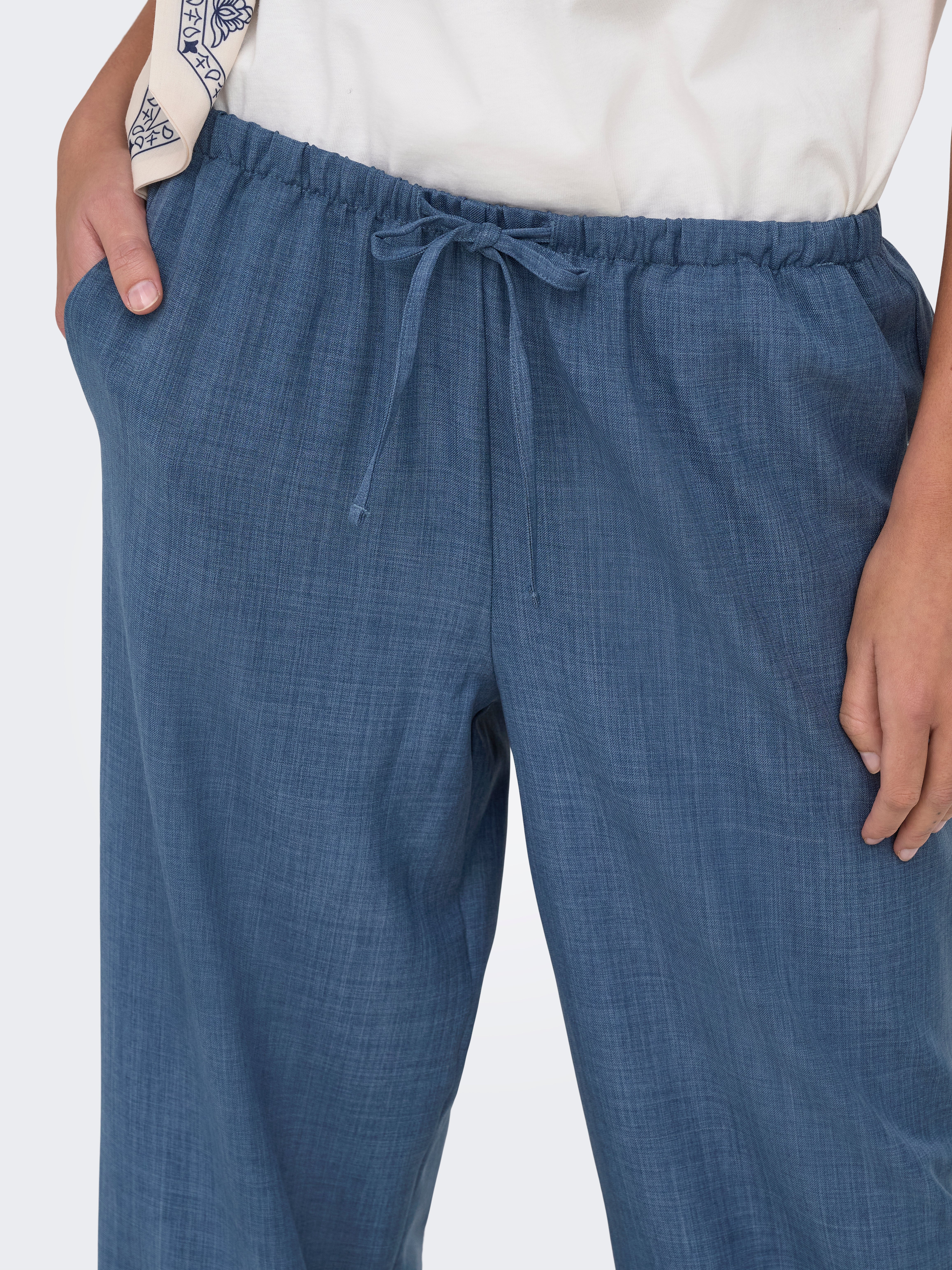 Thumbnail - Jdynina Weiter Beinschnitt Hose Mit Weitem Beinschnitt