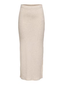 ONLY Maxi skirt -Pumice Stone - 15343238