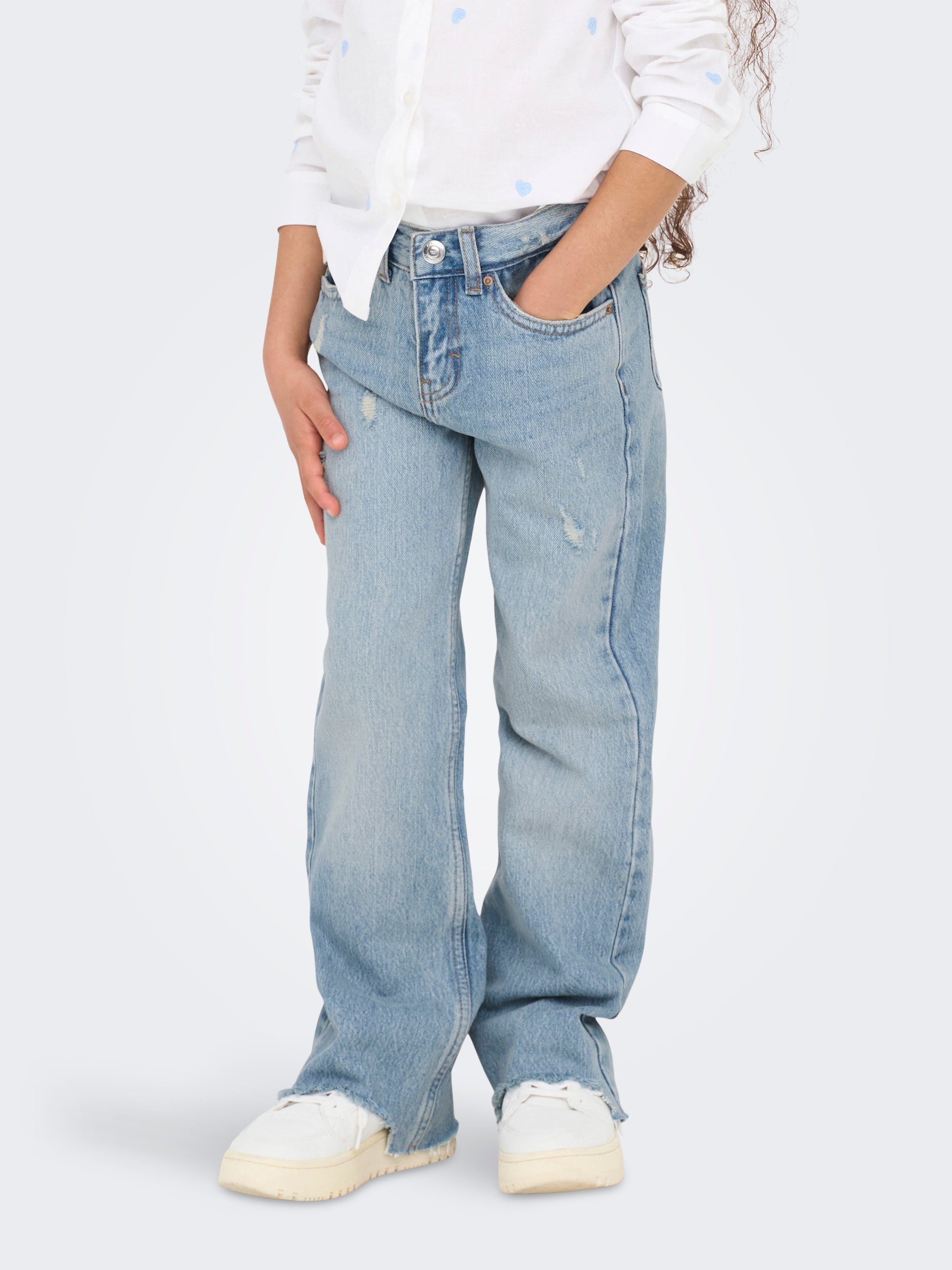 Kogjuicy Weiter Beinschnitt Jeans