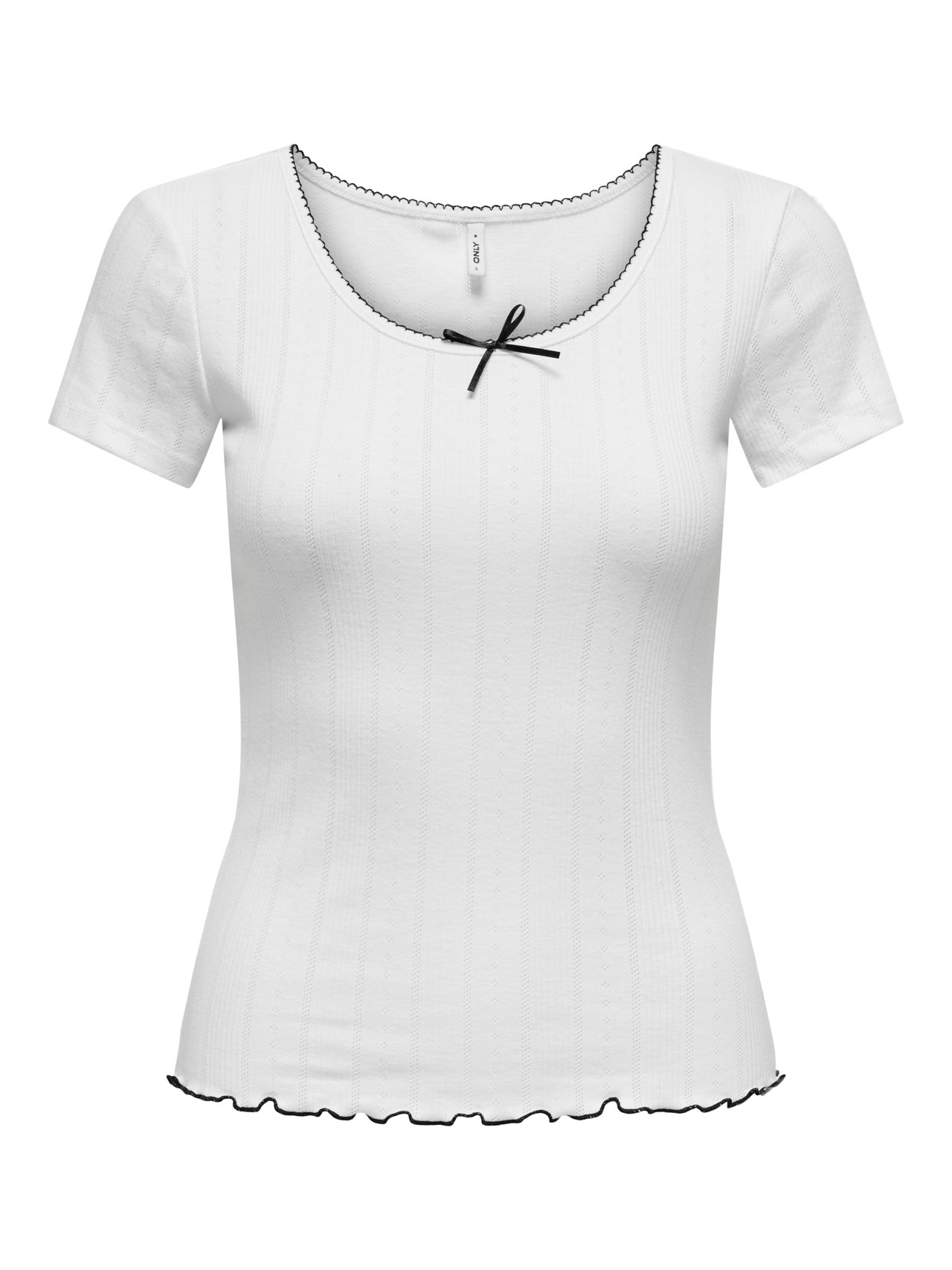 ONLY Regular fit O-pääntie Topit -White - 15343248