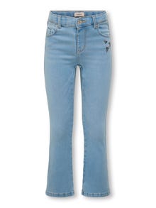 ONLY KMGROYAL Utsvängd passform Jeans -Light Blue Denim - 15343350