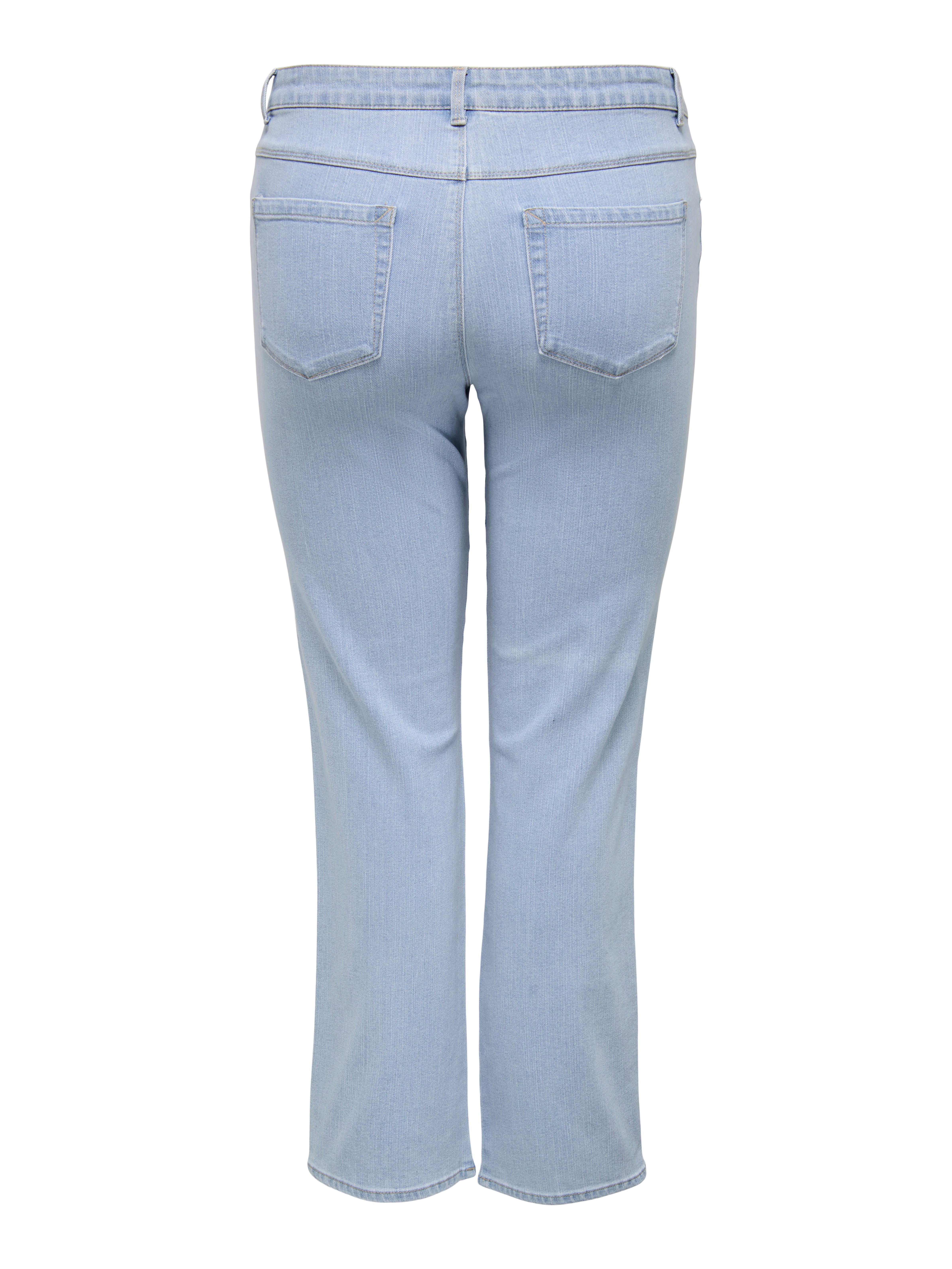 Thumbnail - Carsnow Hohe Taille Gerade Geschnitten Jeans