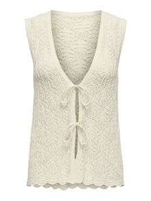 ONLY JDYKOFI Pletená vesta -Eggnog - 15343594