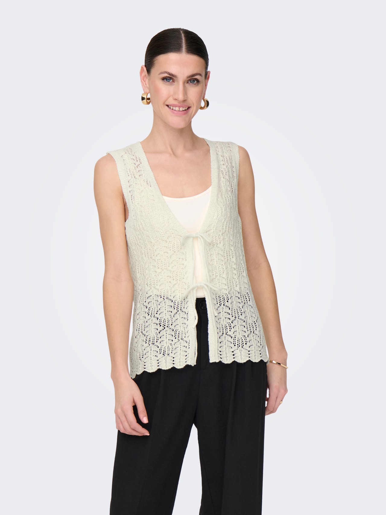 ONLY JDYKOFI Pletená vesta -Eggnog - 15343594