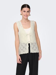 ONLY JDYKOFI Pletená vesta -Eggnog - 15343594