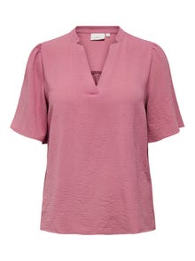 ONLY Tavapärane lõige V-kaelus Top -Heather Rose - 15343736