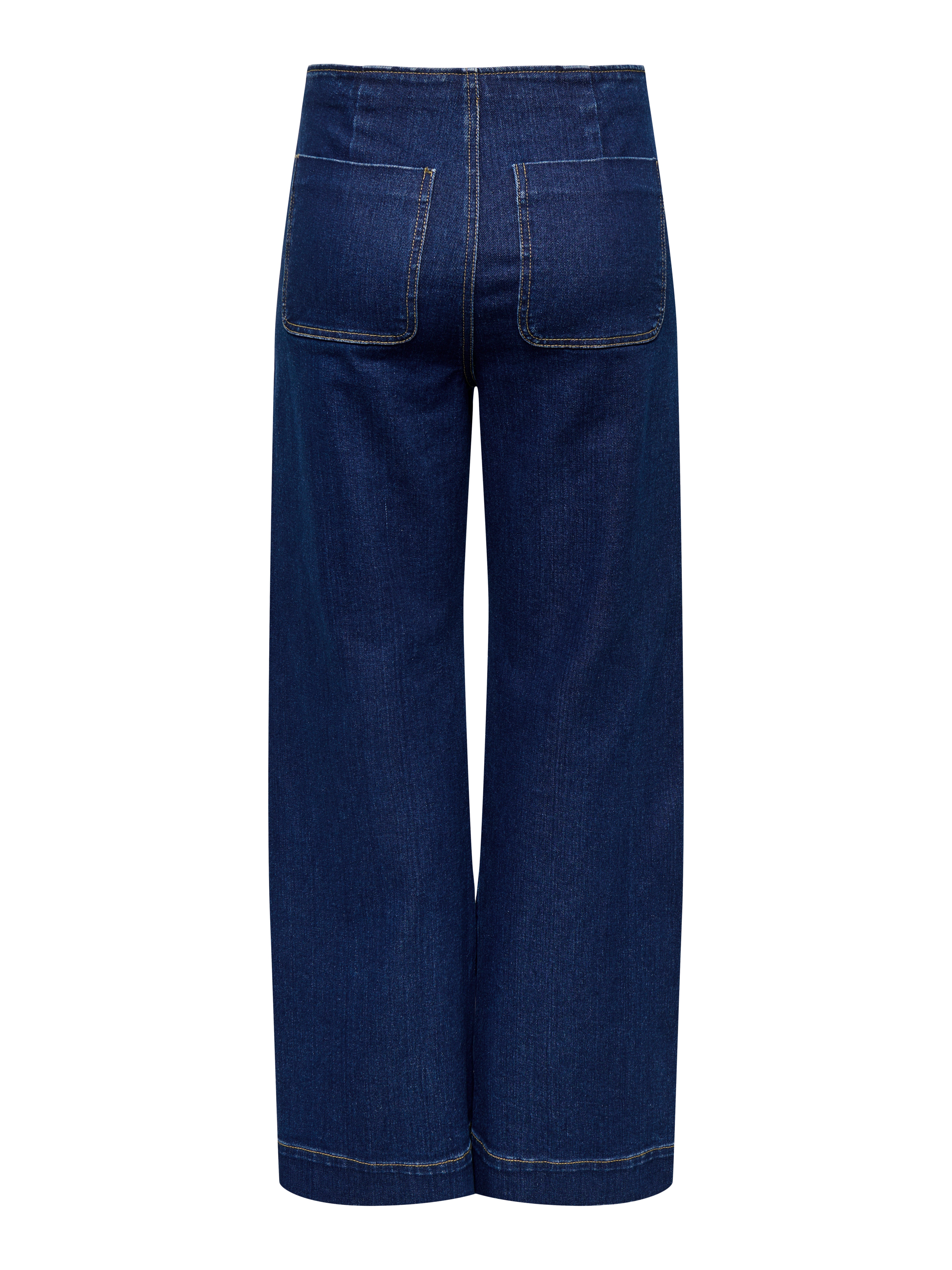 Thumbnail - Onlmadeline Hohe Taille Weiter Beinschnitt Jeans