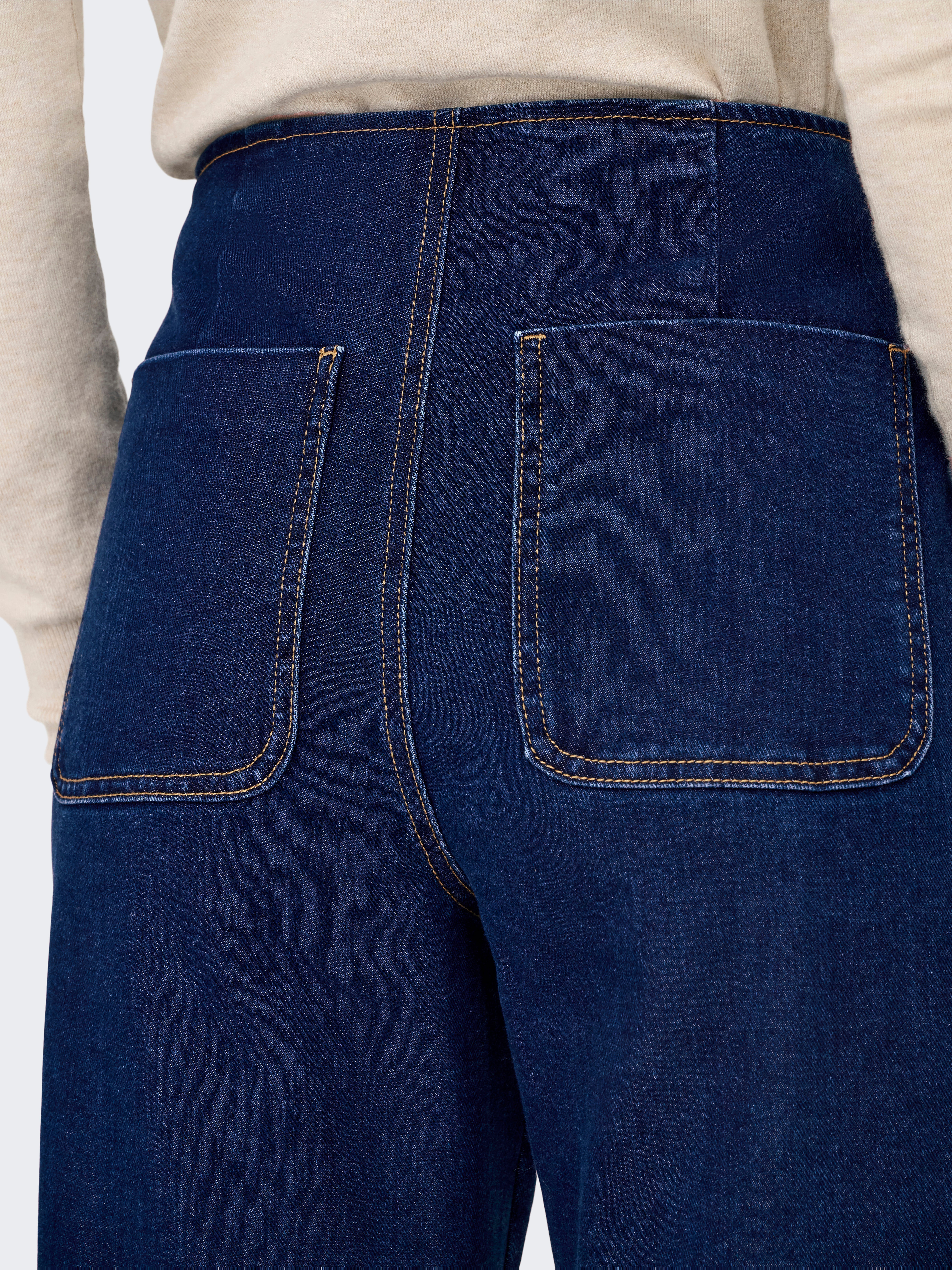 ONLMADELINE High waist Wide Leg Fit Jeans - Main Image