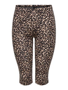 ONLY Leopard printede knickers -Ginger Root - 15343917