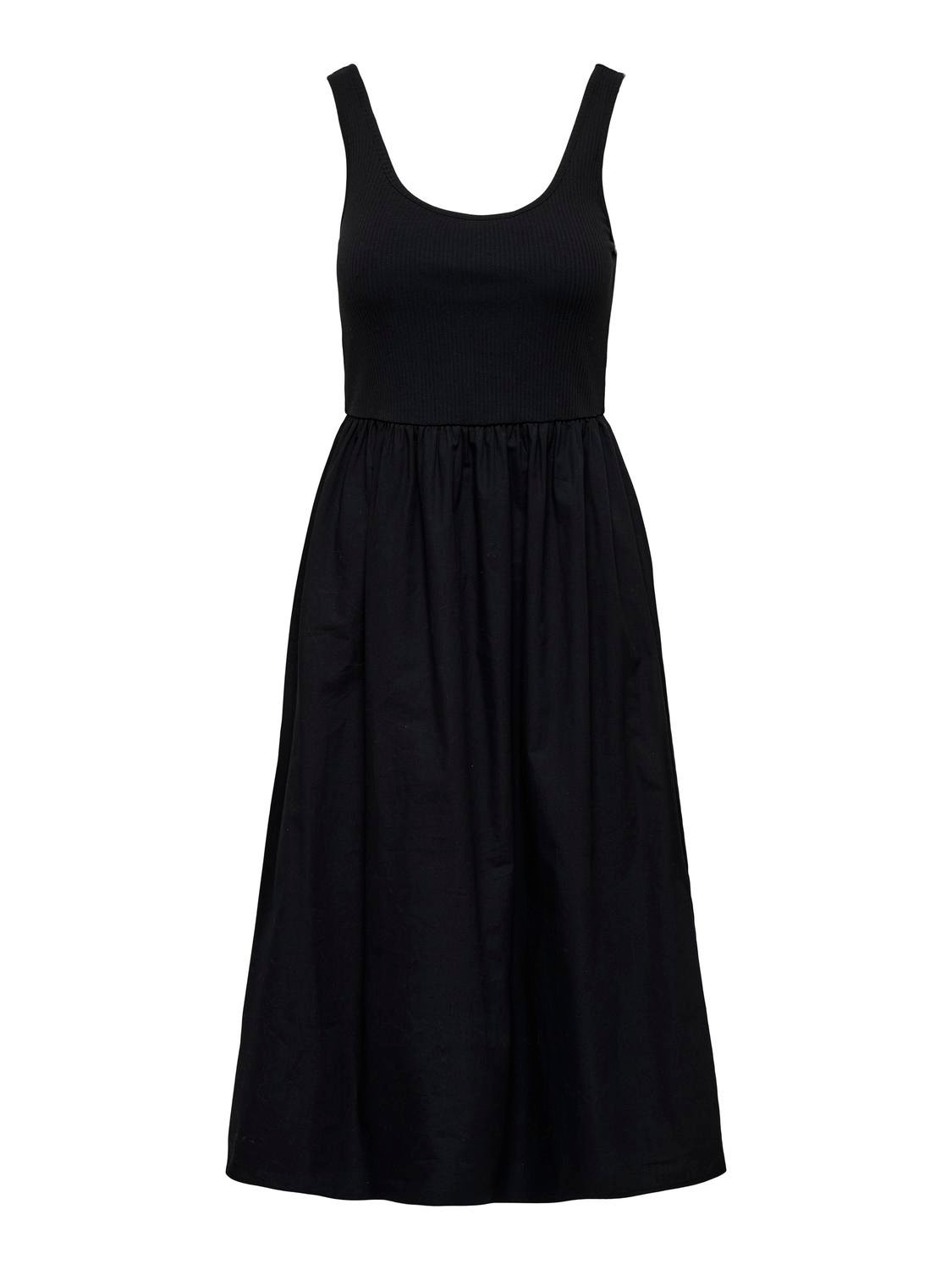 ONLY Sleeveless midi dress -Black - 15344122