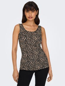 ONLY ONLLIVE 2-pack Tank-top -Black - 15344137