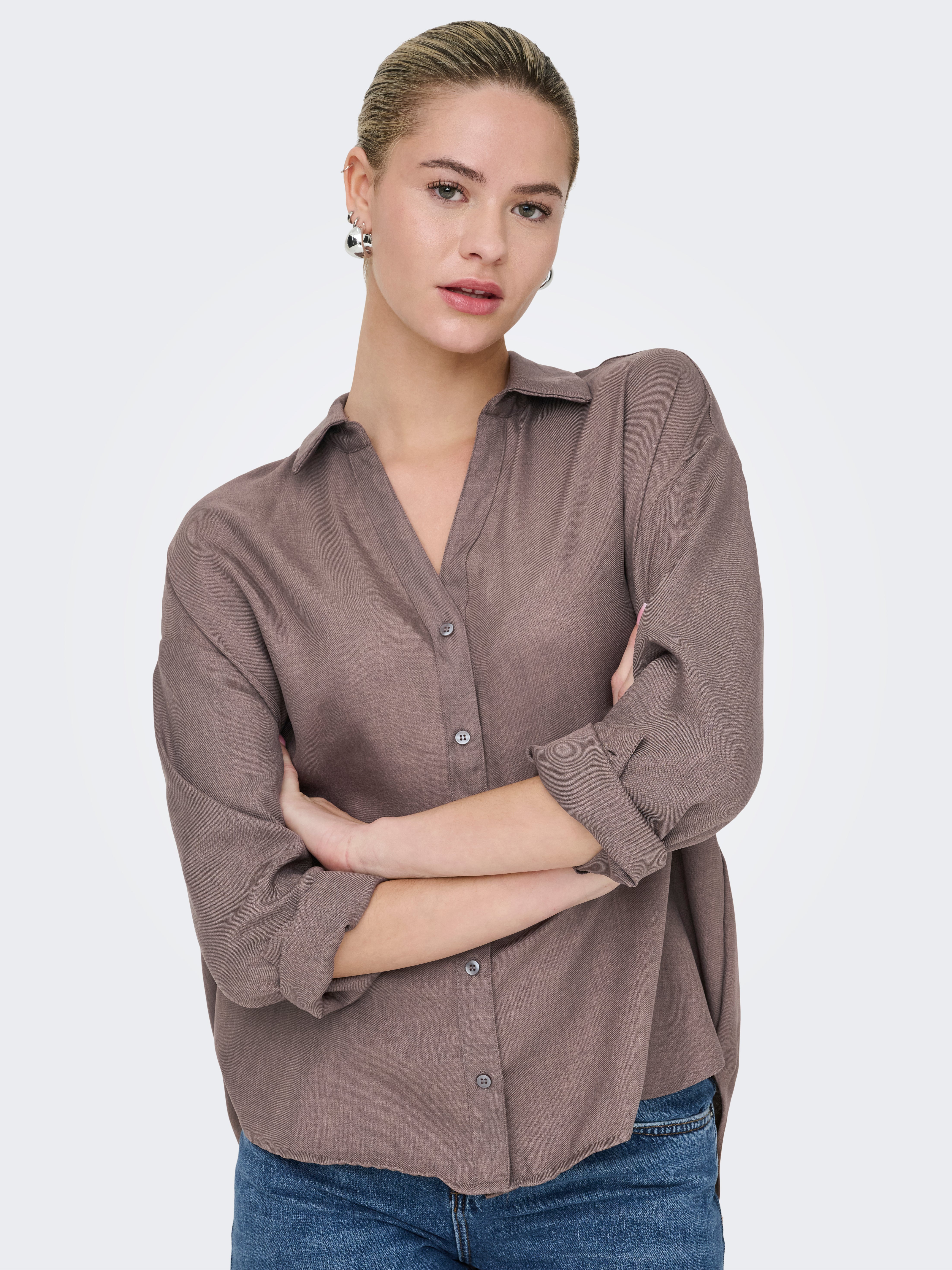 Only Pantaloni Tailleur ONLASTRID LIFE HW a Zampa Donna Only Pantaloni Tailleur ONLASTRID LIFE HW a Zampa Donna
