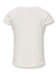 ONLY KOGLADY T-shirt -Cloud Dancer - 15344193