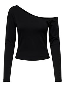ONLY ONLLIVE Top -Black - 15344398