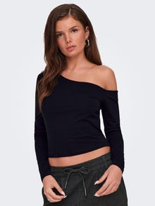 ONLY ONLLIVE Top -Black - 15344398