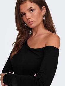ONLY ONLLIVE Top -Black - 15344398