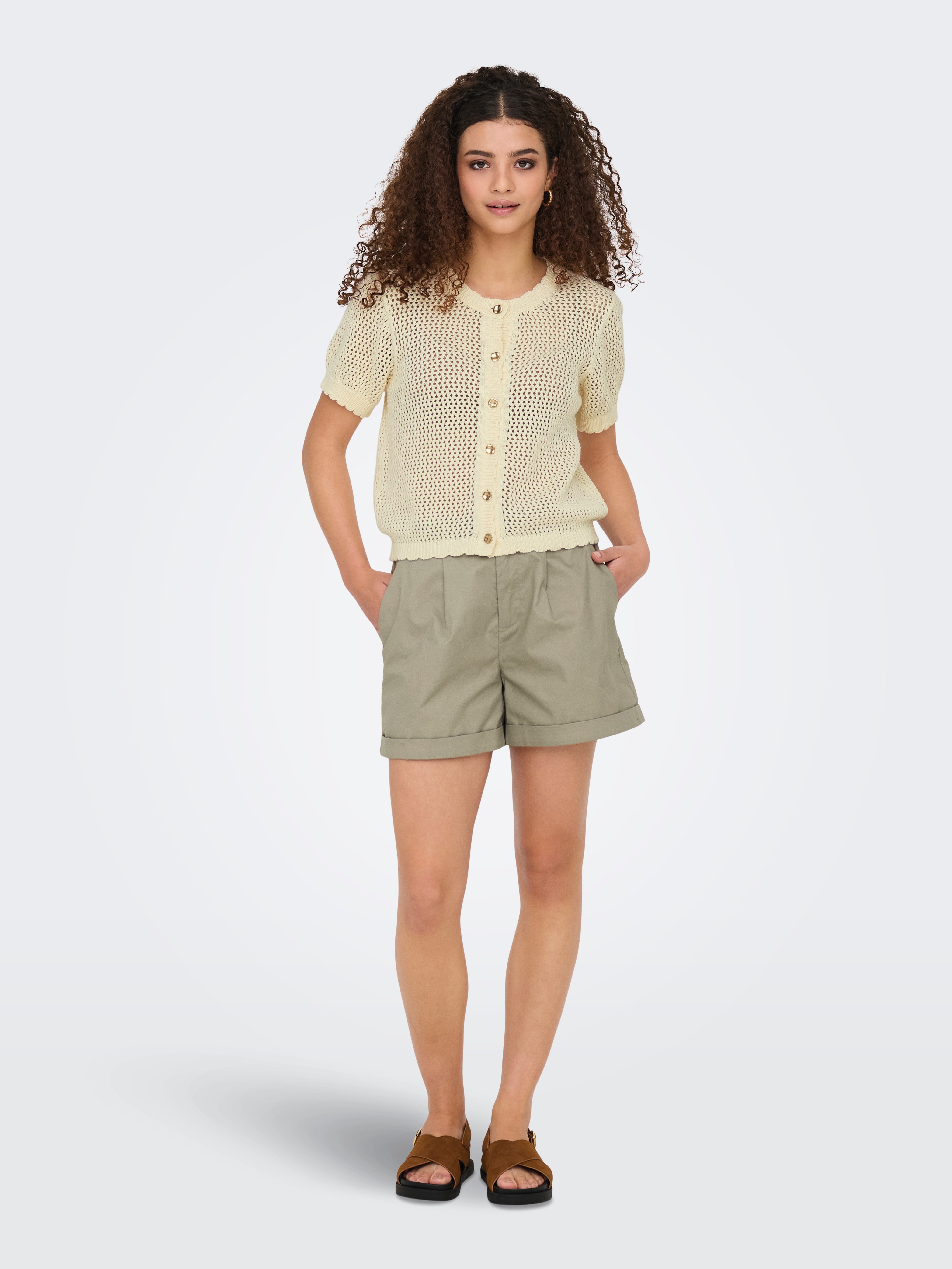 ONLZORA High waist Loose fit Shorts