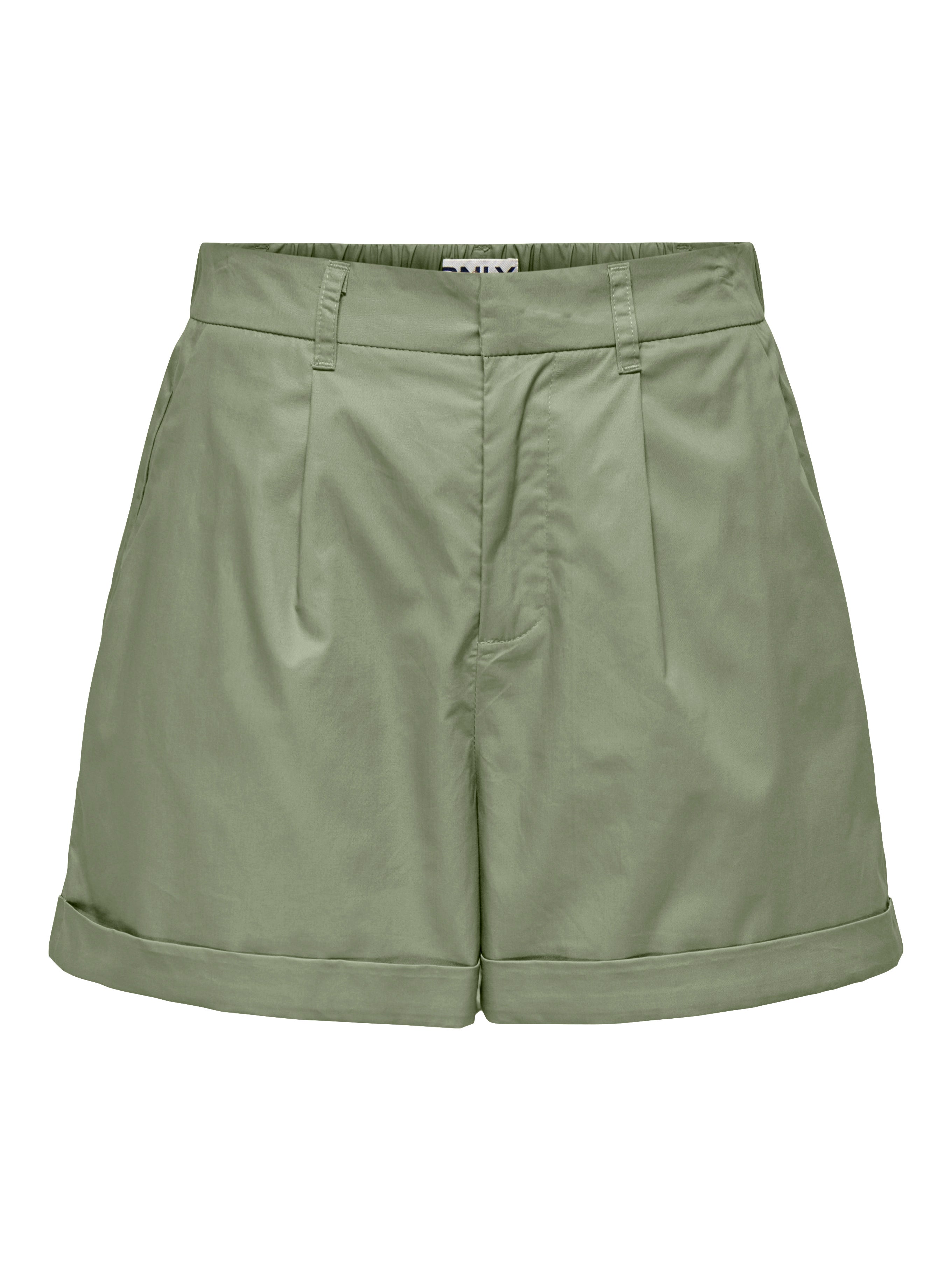 Thumbnail - Onlzora Hohe Taille Locker Geschnitten Shorts