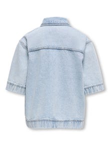 ONLY Väga suur lõige Särgikrae Teksasärk -Light Blue Denim - 15344557