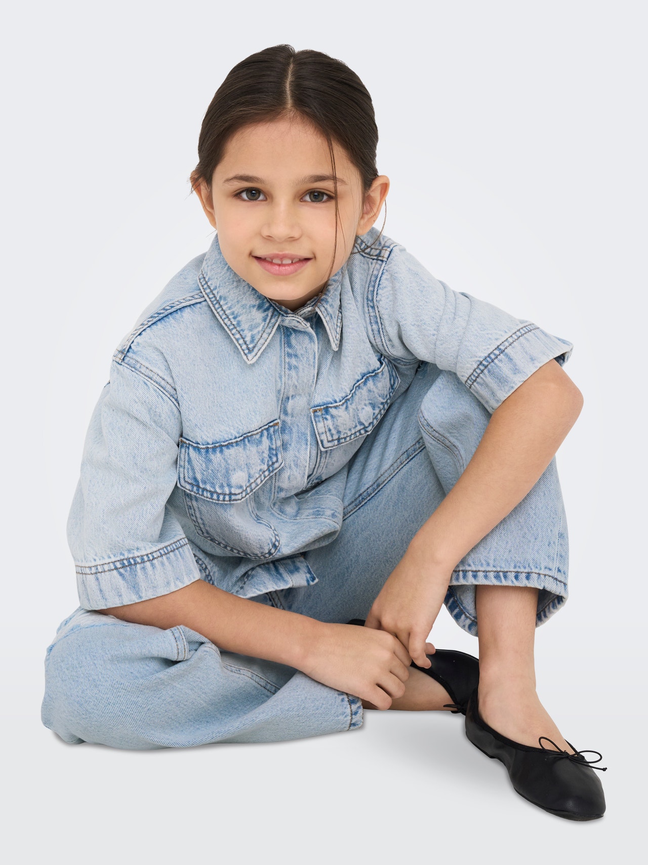 ONLY KOGSOPHIE Denim overhemd -Light Blue Denim - 15344557