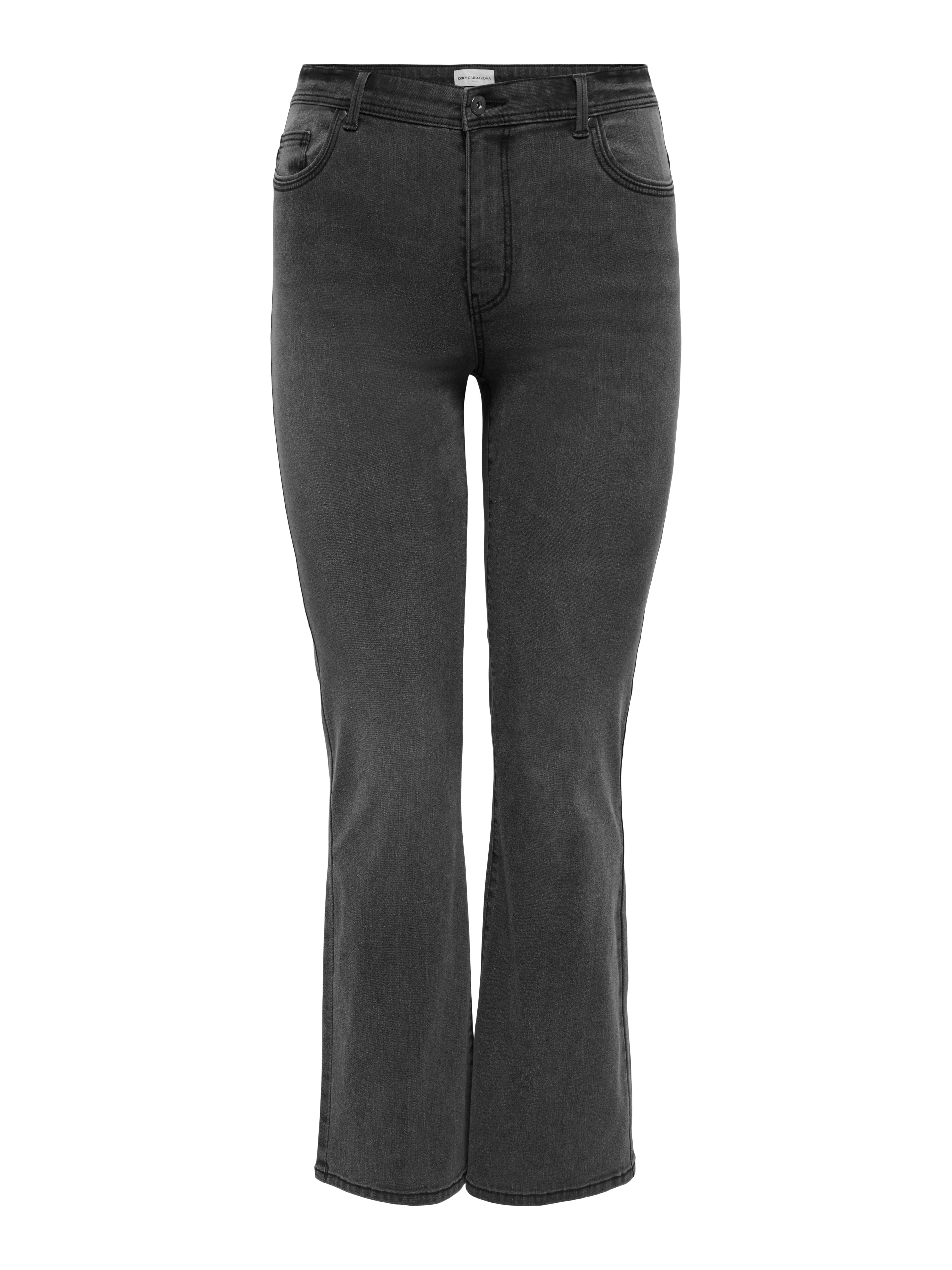 Thumbnail - Carally Hohe Taille Flared Jeans