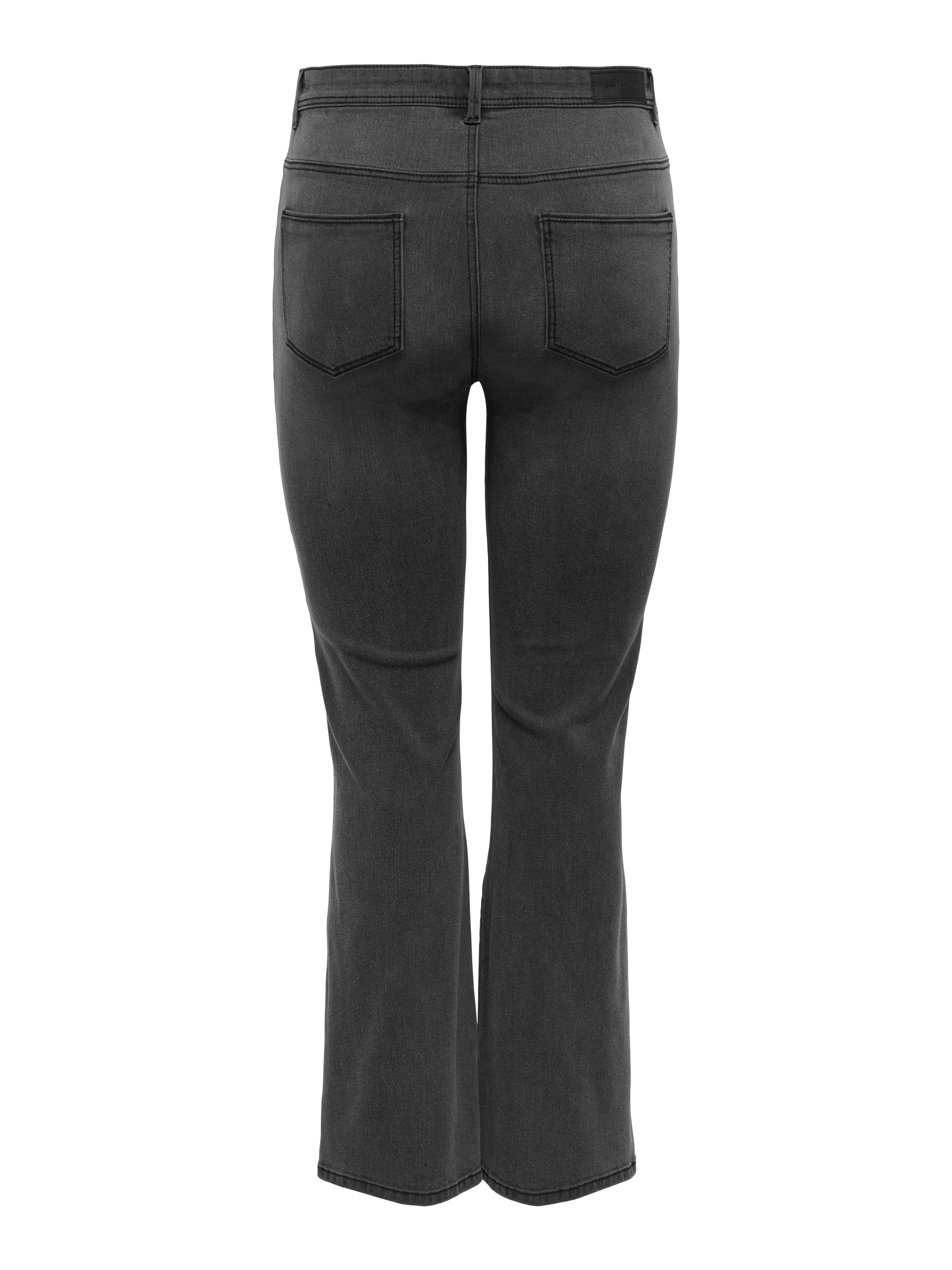 Thumbnail - Carally Hohe Taille Flared Jeans